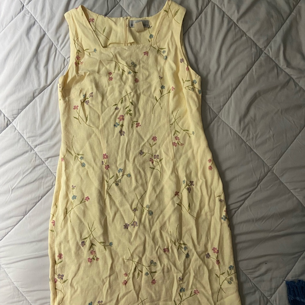 vintage floral dress